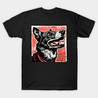 Retro Art Belgian Shepherd Dog Lover T-Shirt